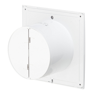 Вентилятор осевой Era Е с антимоскитной сеткой 160х160 мм d100 мм белый