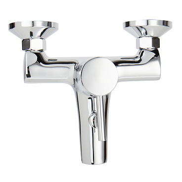 Смеситель для ванны Lavelly Smart хром однорычажный с коротким изливом без лейки (624588)