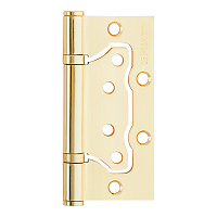 Петля Fuaro бабочка универсальная неразъемная 100х75 мм матовое золото