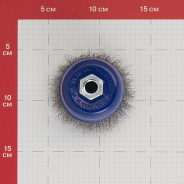 Корщетка для УШМ Практика мягкая чашеобразная d75 мм M14