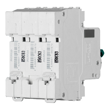 Автоматический выключатель модульный Dekraft ВА-101 3P 63А тип C 4,5 кА 400 В (11084DEK)