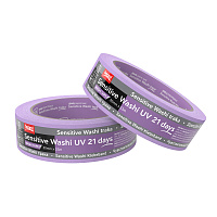 Лента малярная Beorol для деликатных поверхностей фиолетовая 48 мм 33 м УФ-стойкая