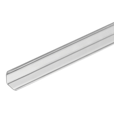 Уголок для плитки полированный скошенный край нержавеющая сталь 2700х15х15 мм