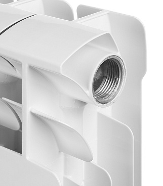 Радиатор биметаллический Rifar Base 500 мм 8 секций 1" боковое подключение белый
