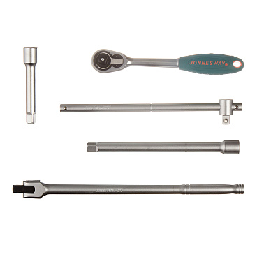 Набор торцевых головок с трещоткой Jonnesway 1/2" (S04H4524S) (24 шт.)