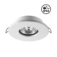 Светильник встраиваемый GU10 белый 50 Вт IP44 Novotech Spot (370934)