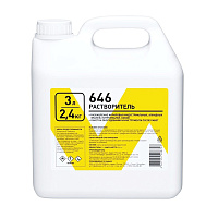 Растворитель 646 2,4 кг/3 л
