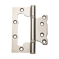 Петля бабочка универсальная неразъемная 100х75 мм матовый хром