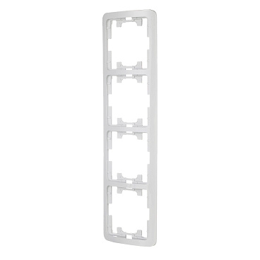 Рамка Makel Mimoza четырехместная белая (22039)