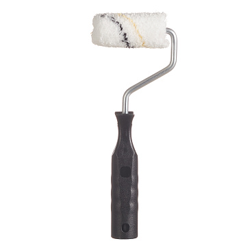 Валик микрофибра 60 мм d15 мм ворс 9 мм для водной основы с ручкой с запасным роликом Hesler Gamburg