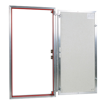 Люк ревизионный под плитку Практика EuroFormat-R алюминиевый 600х1200 мм скрытый нажимной