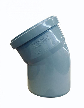 Отвод Ostendorf HTB d110 мм 30° пластиковый для внутренней канализации (115110)