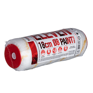 Валик полиакрил 180 мм d45 мм ворс 11 мм для водной основы без ручки Beorol Eleven