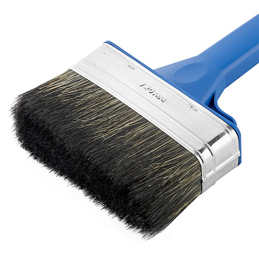 Кисть плоская смешанная щетина пластиковая ручка Wenzo Pro 120х35 мм для красок на водной основе