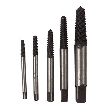 Набор экстракторов для шурупов Kranz (KR-12-6702) (5 шт.)