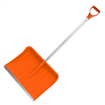 Лопата снеговая Павловская Заря полипропилен с металлическим черенком 1300х530 мм (ZP0094a)