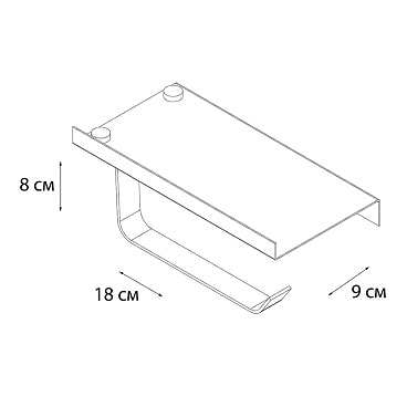 Держатель для туалетной бумаги Fixsen Hotel нержавеющая сталь хром (FX-31011)