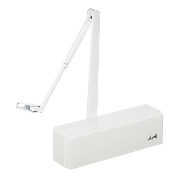 Доводчик дверной Lavelly (80-120 кг) белый