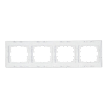 Рамка Lezard Karina четырехместная белая (707-0200-149)