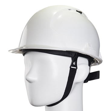 Каска защитная Исток Про 1Т белая с реечным механизмом (20020)