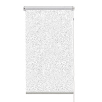 Рулонная штора 160х160 см Эскар Флер белая