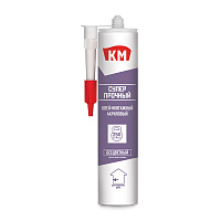 Клей монтажный акриловый КМ Суперпрочный бесцветный 280 мл