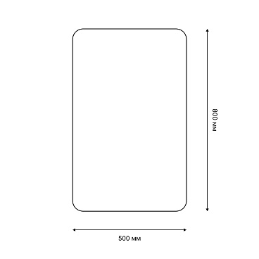 Коврик для ванной капучино 80х50 см Fora Fence (FOR-HAP-50-80CAP)
