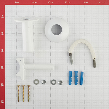Кронштейн ТВЕК 10.2 для радиатора с цепочкой для биметаллических и алюминиевых радиаторов (ТВЕК102)