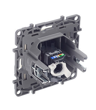 Розетка компьютерная Legrand Etika встраиваемая слоновая кость RJ45 (672341)