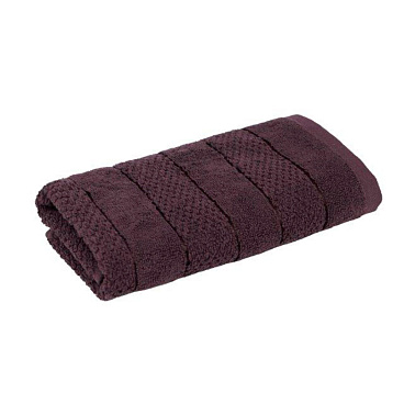 Полотенце махровое Lorikeet 50х90 см черничный шоколад