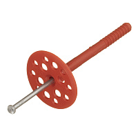 Дюбель для теплоизоляции Tech-Krep 10х120 мм металлический гвоздь (70 шт.)