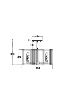 Потолочный светильник Maytoni MOD087CL-04G