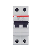 Автоматический выключатель модульный ABB SH202 2P 32А тип C 6 кА 400 В (2CDS212001R0324)