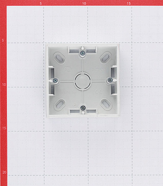 Коробка монтажная Simon 15 накладная алюминий (1590751-033)
