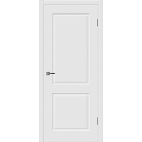 Дверь межкомнатная Мона 700х2000 мм эмаль белая глухая с замком и петлями
