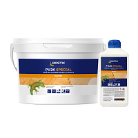 Клей для паркета полиуретановый Bostik PU2K Special двухкомпонентный 12 кг