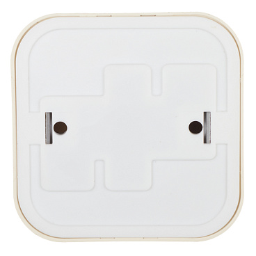 Выключатель Svet двухклавишный накладной бежевый (0603-00121)