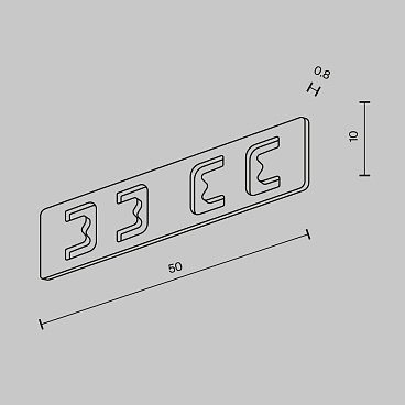 Комплектующие для трековой системы Technical TRA239C-21B