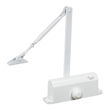 Доводчик дверной Corsa Deco (40-60 кг) белый