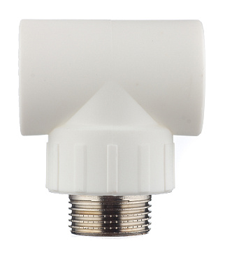 Тройник полипропиленовый Valtec переходный 32 мм х 1 НР(ш) х 32 мм (VTp.733.0.03206)