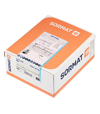 Дюбель-гвоздь Sormat 6x60 мм потайная манжета нейлон (200 шт.)