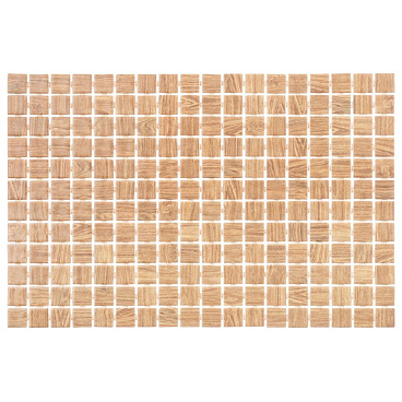 Мозаика Lavelly Smalta светлое дерево стеклянная 467х311х4,5 мм матовая