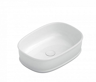 Раковина Circo/Чирко накладная 50, белая глянцевая