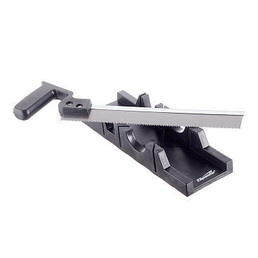 Стусло Сибртех пластиковое с пилой 300х65 мм (225305)