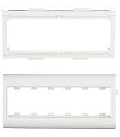 Рамка для кабель-канала 80х40/60 мм DKC Viva белая 6 модулей (10343)