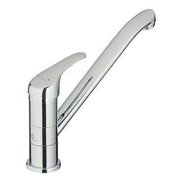 Смеситель для кухни и раковины Milardo Meal хром однорычажный (M02SBR0M05)