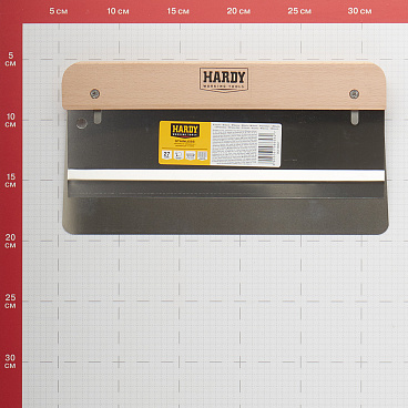 Шпатель универсальный Hardy 270 мм с двойным лезвием с деревянной ручкой (0820-680027)