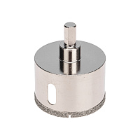 Коронка алмазная Kranz (KR-92-0016) по стеклу/керамике/керамограниту d60 мм