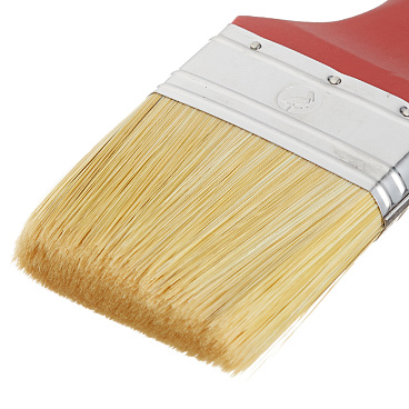 Кисть плоская искусственная щетина деревянная ручка Storch ClassicTop 80х19 мм для эмалей и лаков на любой основе
