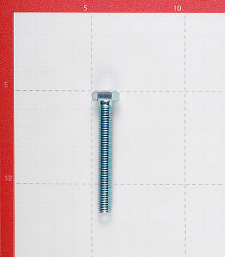 Болт оцинкованный M8x60 мм DIN 933 (2 шт.)